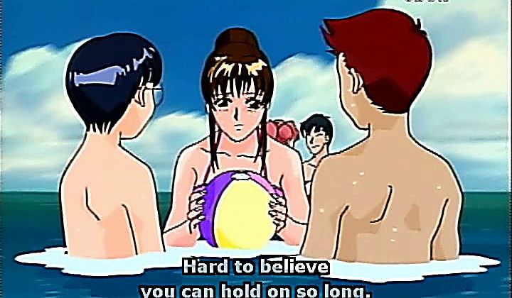 Anime - Bigboobs Hentai Gets Massage In The Beach